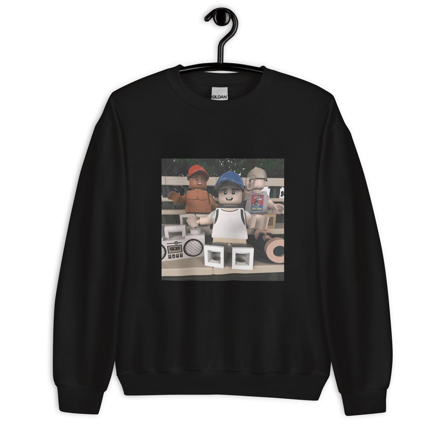 "Mac Miller - K.I.D.S. [Cover Shoot Outtake]" Lego Parody Sweatshirt