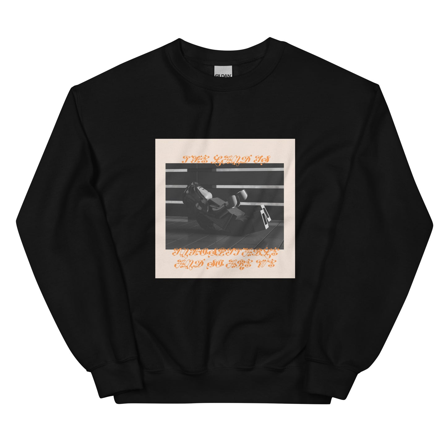 "Mitski - The Land Is Inhospitable and So Are We" Lego Parody Sweatshirt