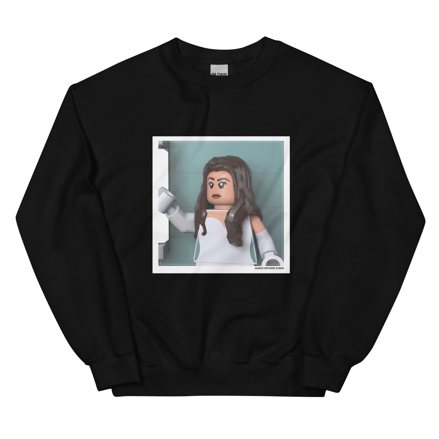 "Madison Beer - Silence Between Songs (Limited White Cover)" Lego Parody Sweatshirt