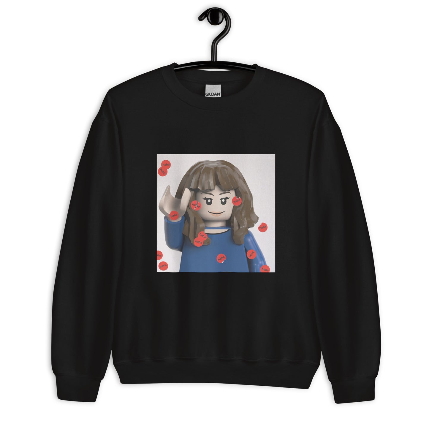 "Faye Webster - I Know I'm Funny Haha" Lego Parody Sweatshirt