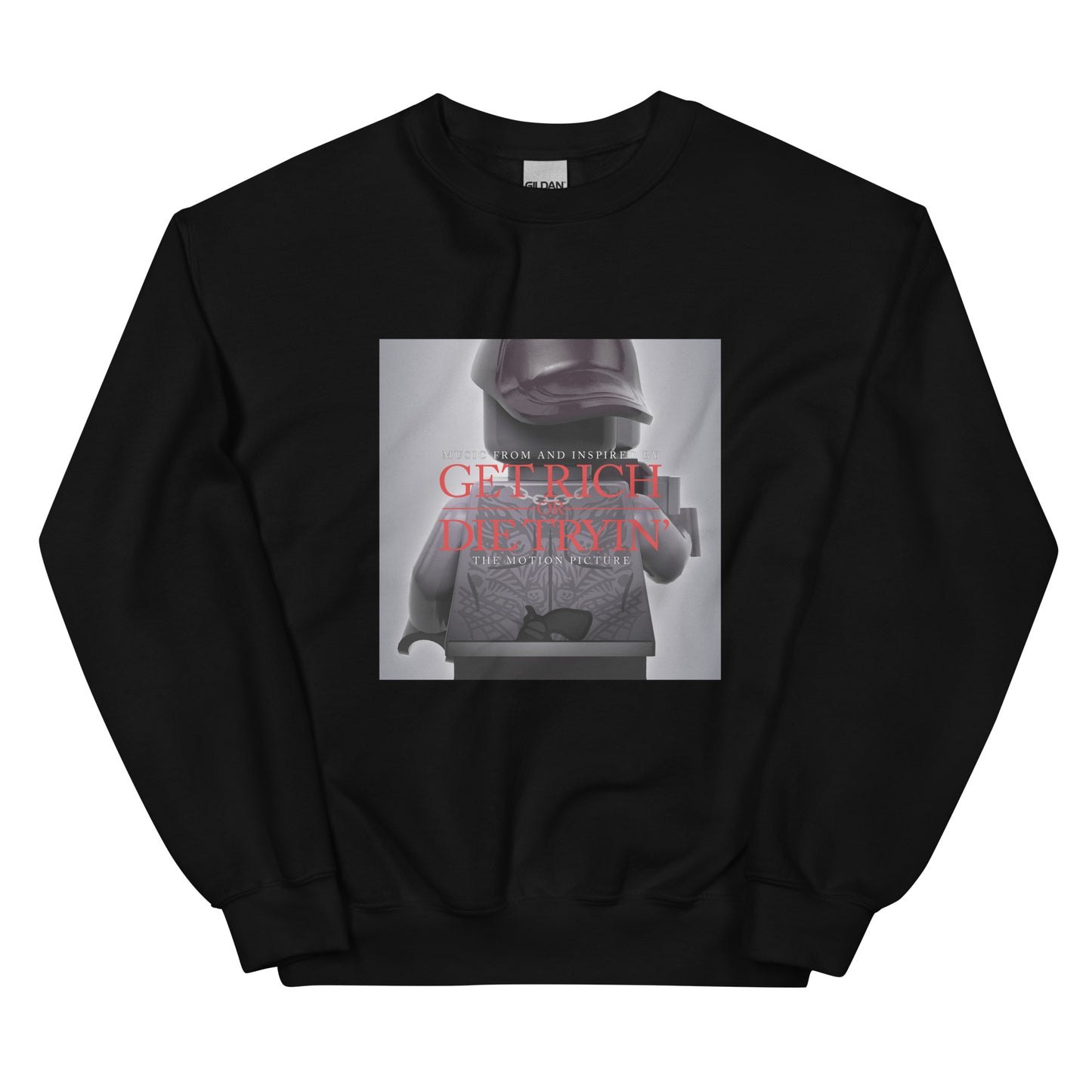 "Various Artists - Get Rich or Die Tryin' (Soundtrack)" Lego Parody Sweatshirt