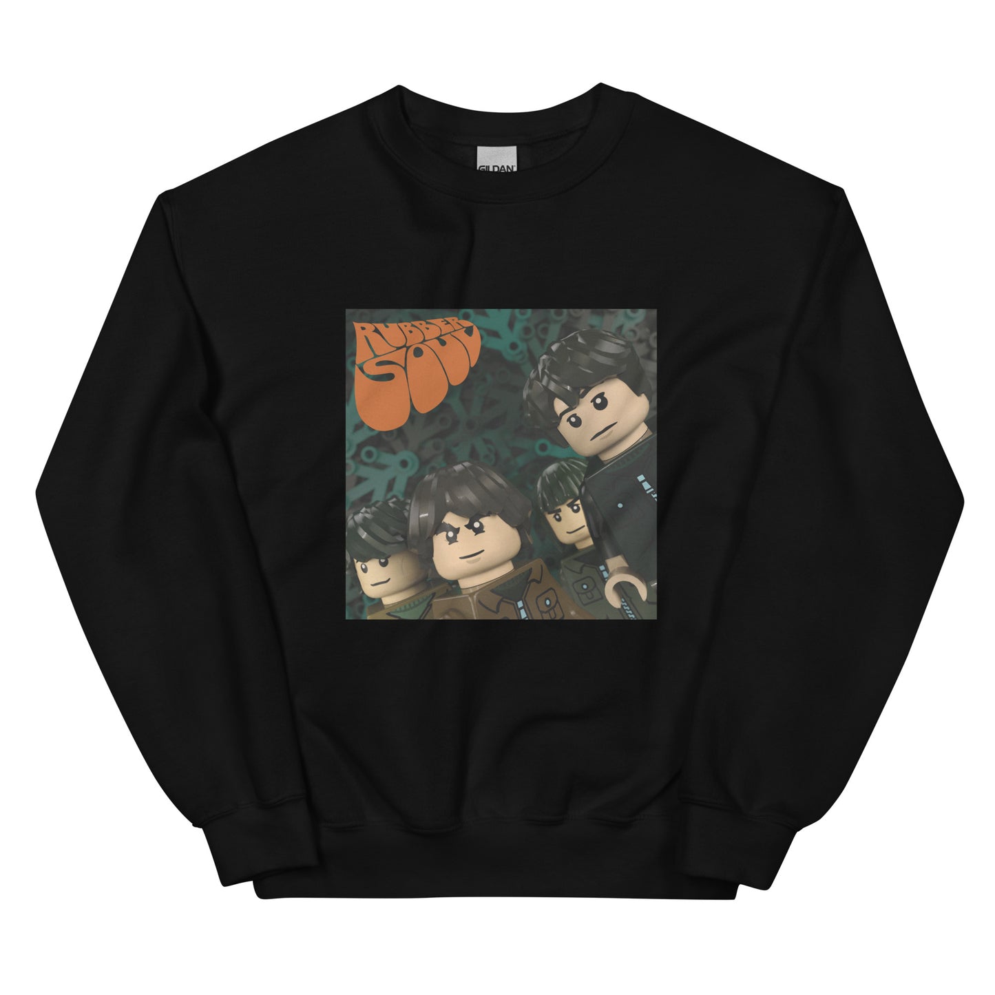 "The Beatles - Rubber Soul" Lego Parody Sweatshirt