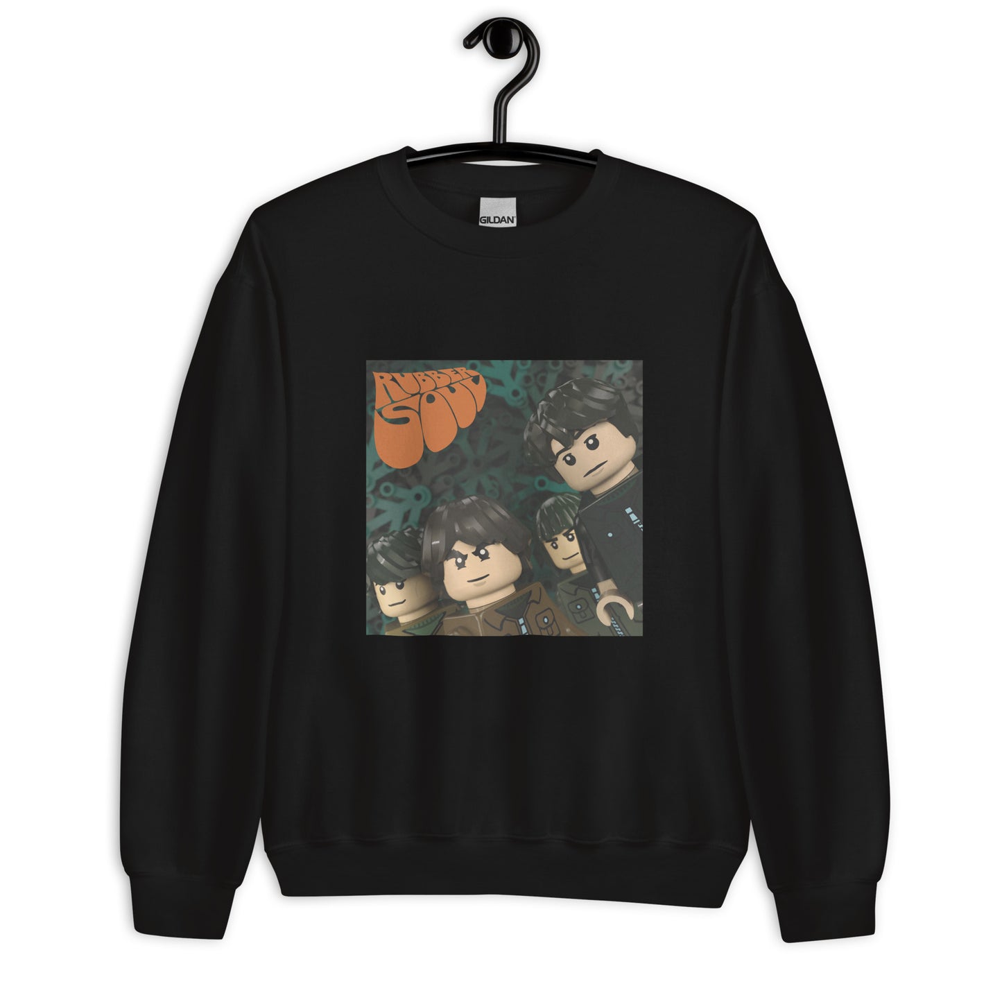 "The Beatles - Rubber Soul" Lego Parody Sweatshirt