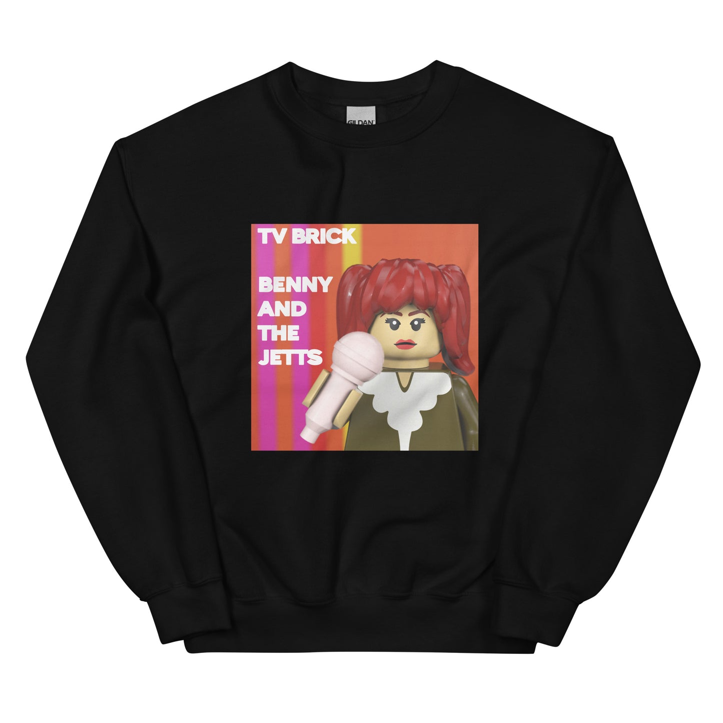 "TV Girl - Benny and the Jetts" Lego Parody Sweatshirt