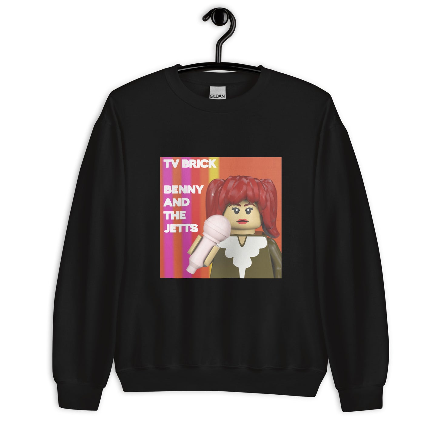 "TV Girl - Benny and the Jetts" Lego Parody Sweatshirt