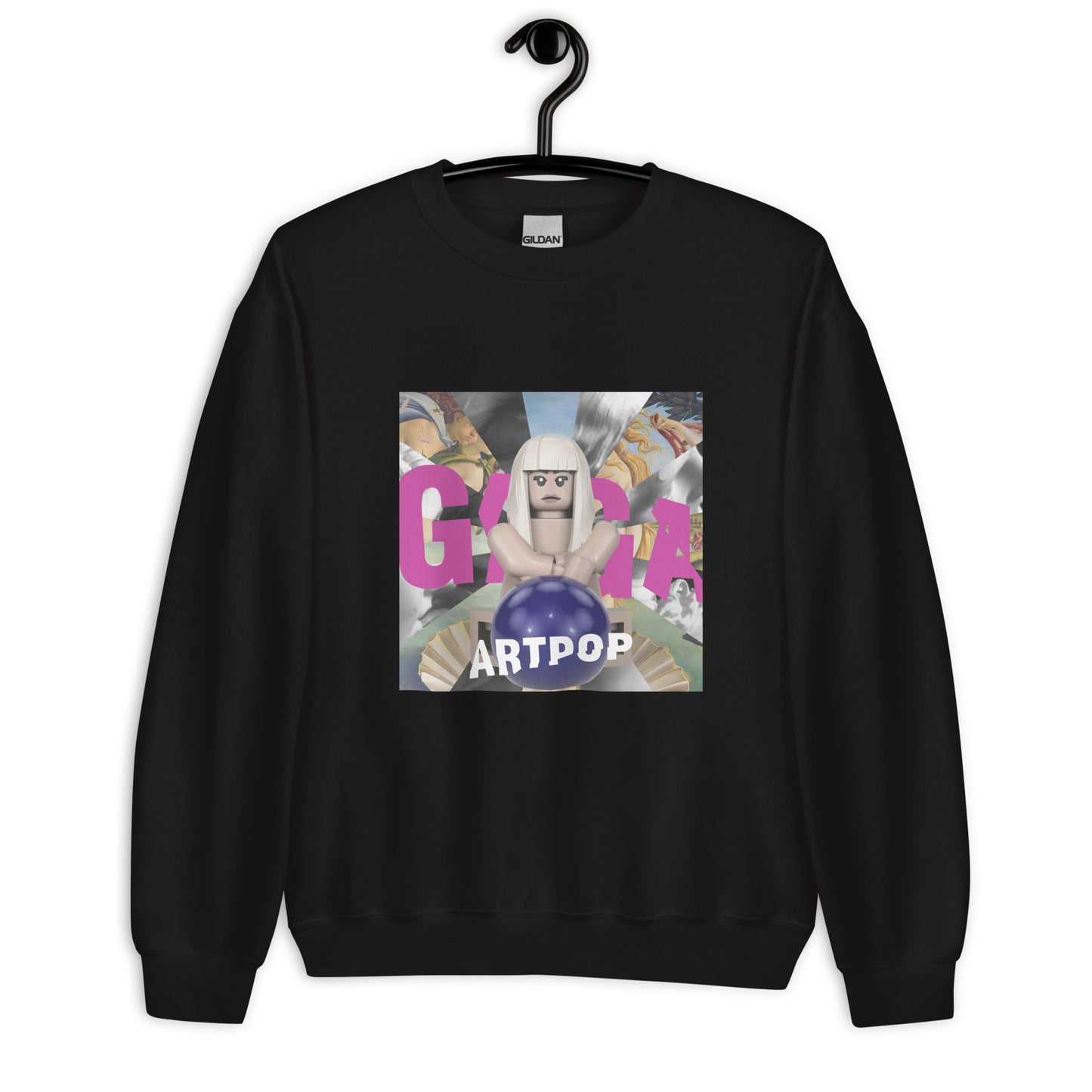 "Lady Gaga - ARTPOP" Lego Parody Sweatshirt