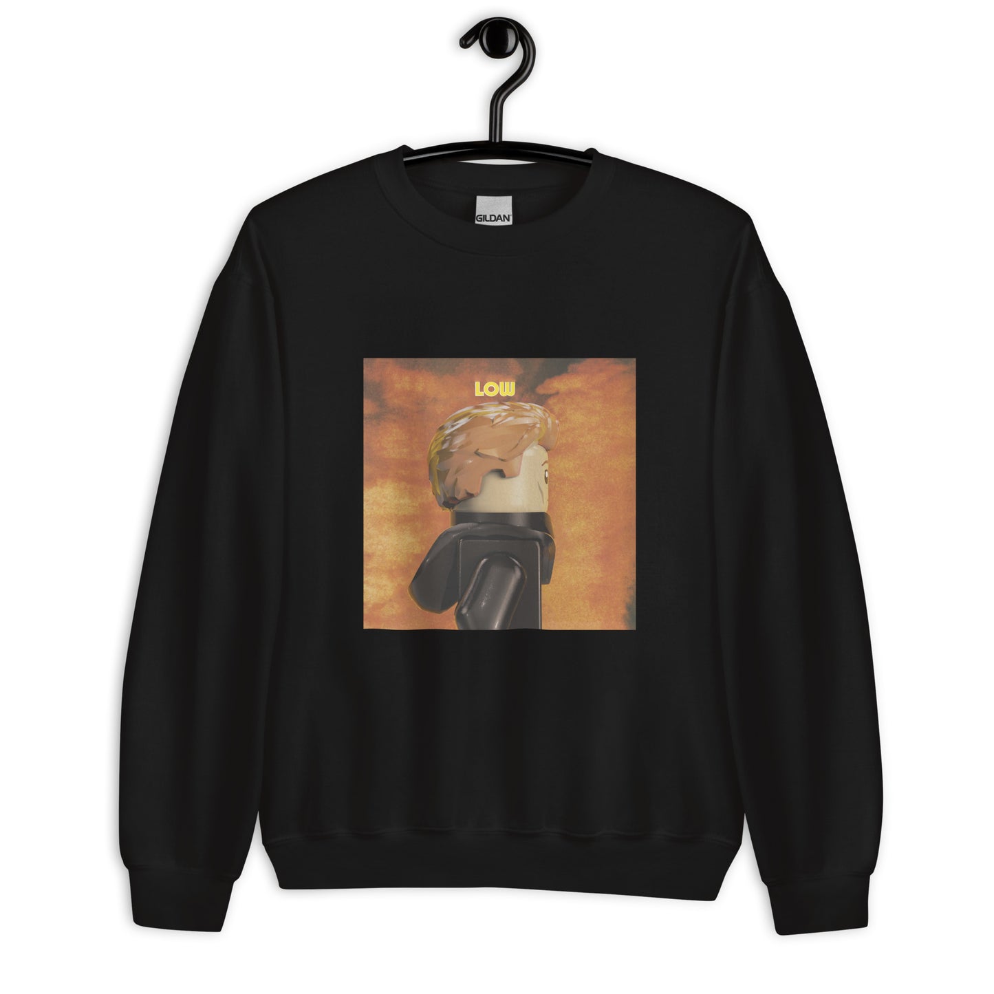 "David Bowie - Low" Lego Parody Sweatshirt