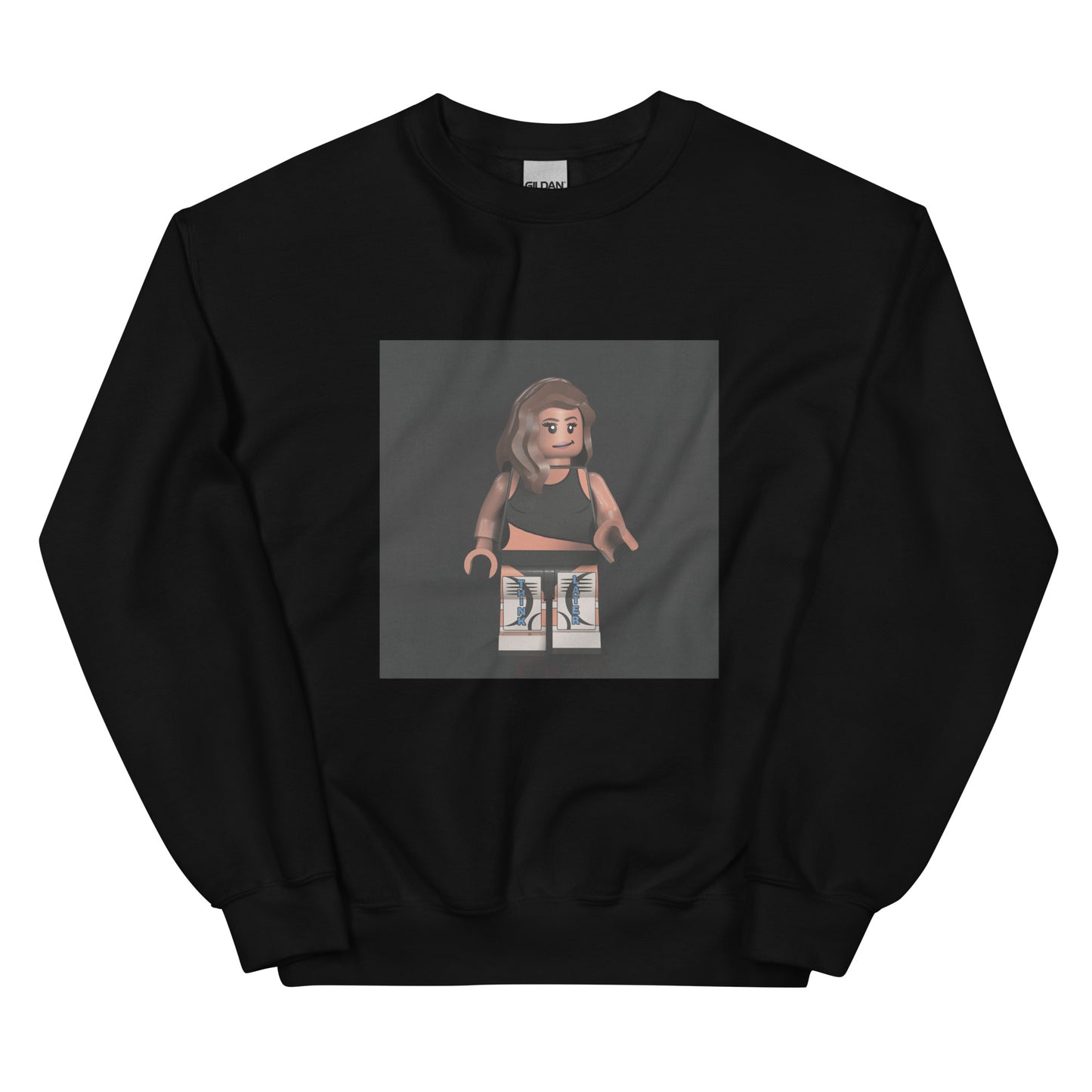 "Tate Mcrae - Think Later" Lego Parody Sweatshirt