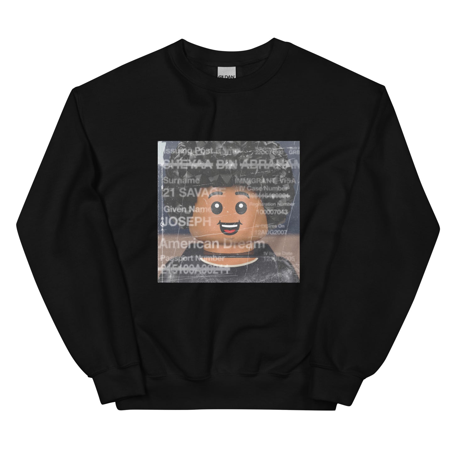 "21 Savage - American Dream" Lego Parody Sweatshirt