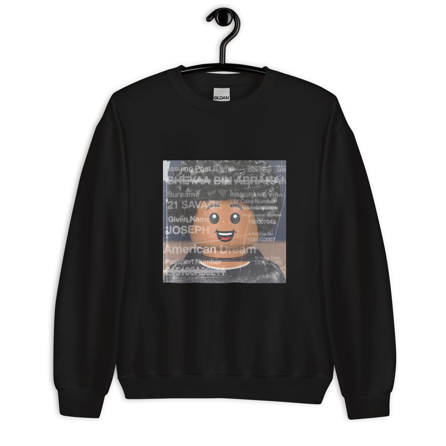 "21 Savage - American Dream" Lego Parody Sweatshirt