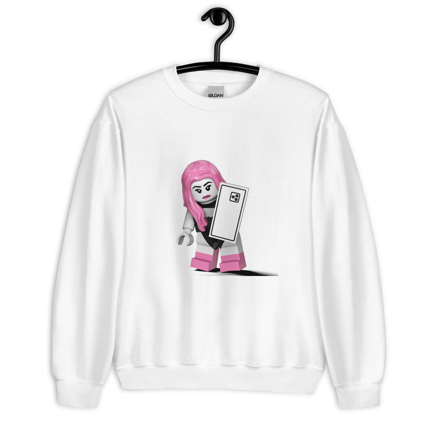 "Ice Spice - No Clarity" Lego Parody Sweatshirt