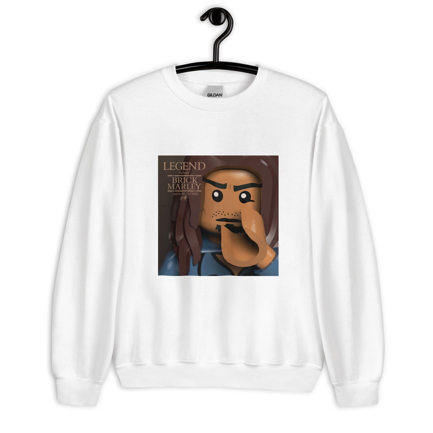 "Bob Marley & The Wailers - Legend" Lego Parody Sweatshirt