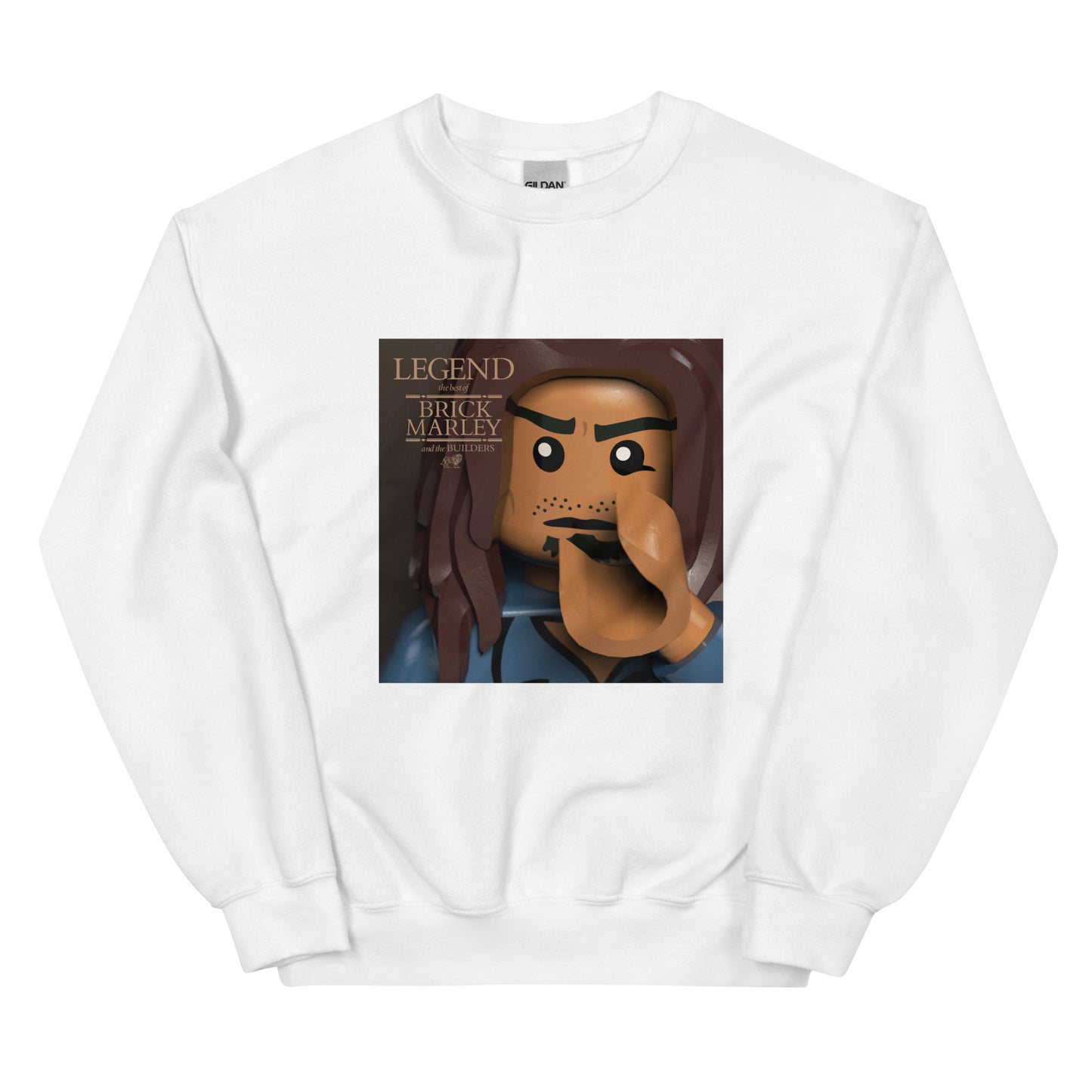 "Bob Marley & The Wailers - Legend" Lego Parody Sweatshirt