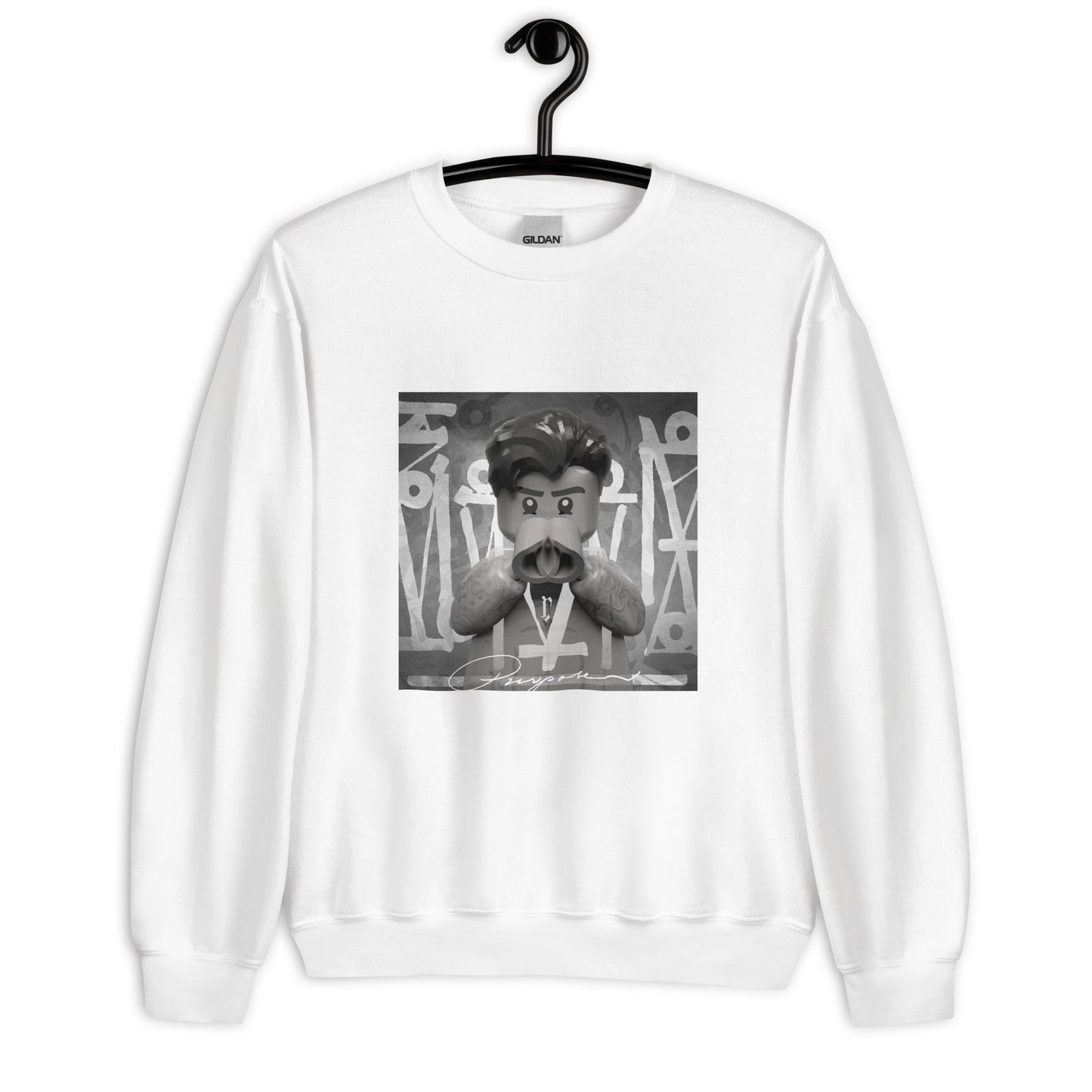 "Justin Bieber - Purpose" Lego Parody Sweatshirt