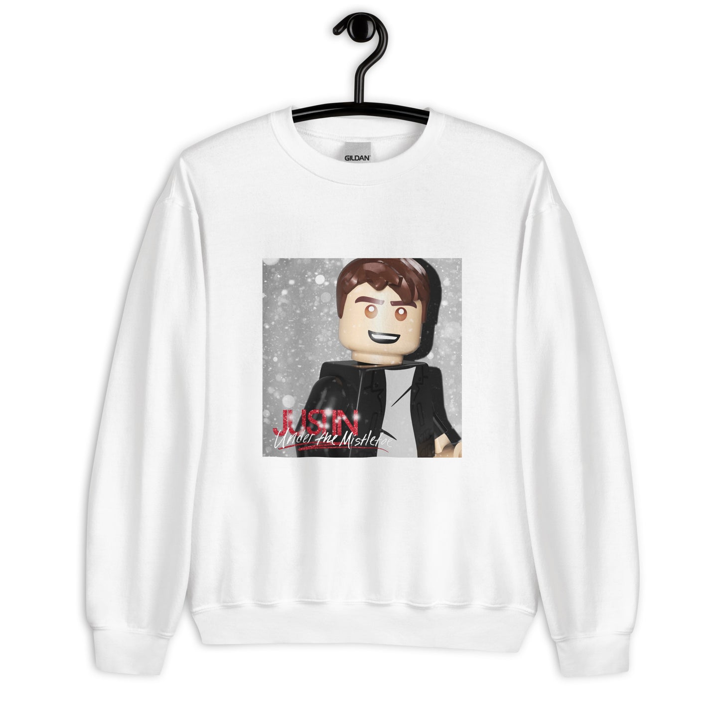 "Justin Bieber - Under the Mistletoe" Lego Parody Sweatshirt