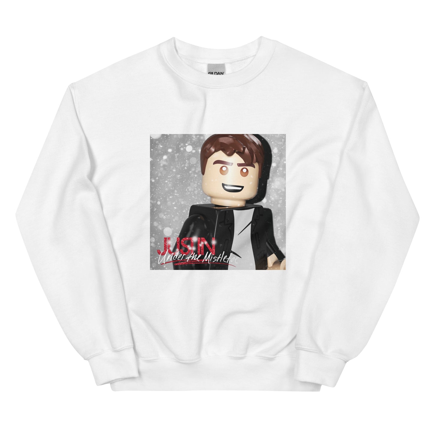 "Justin Bieber - Under the Mistletoe" Lego Parody Sweatshirt