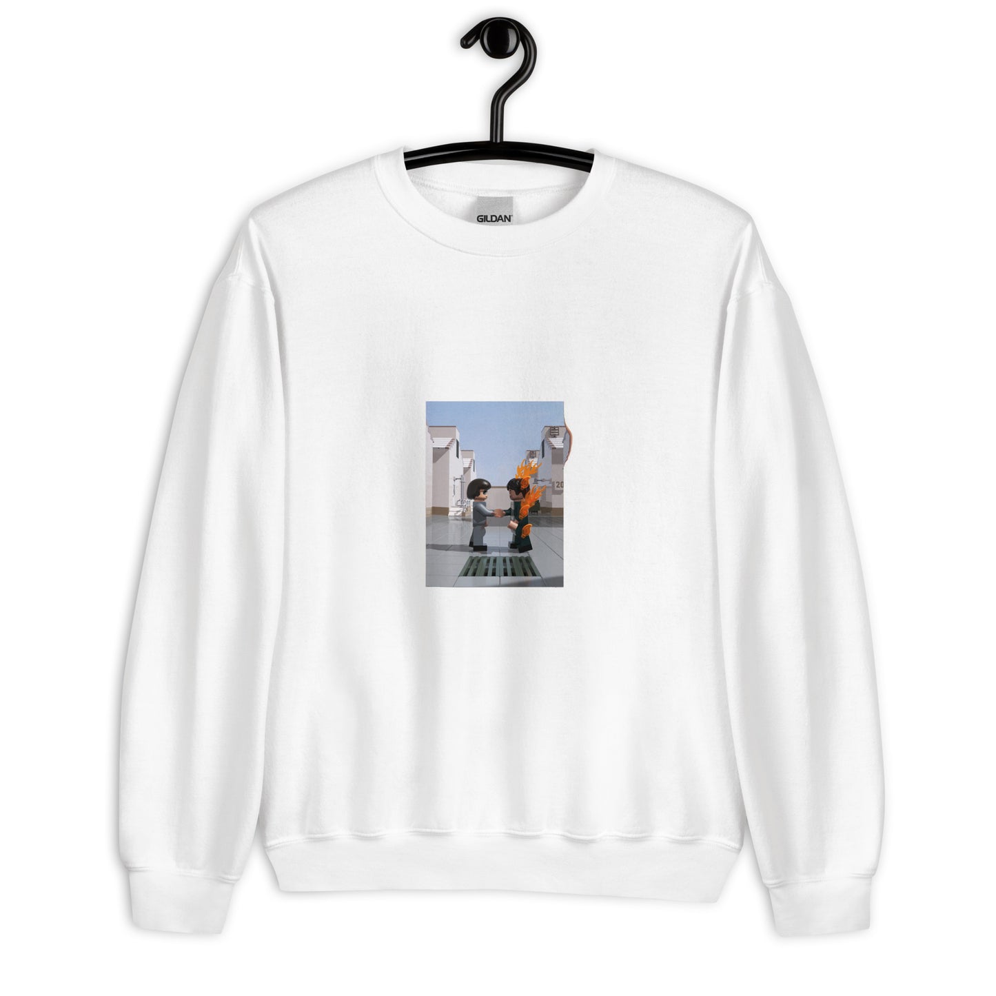 "Pink Floyd - Wish You Were Here" Lego Parody Sweatshirt