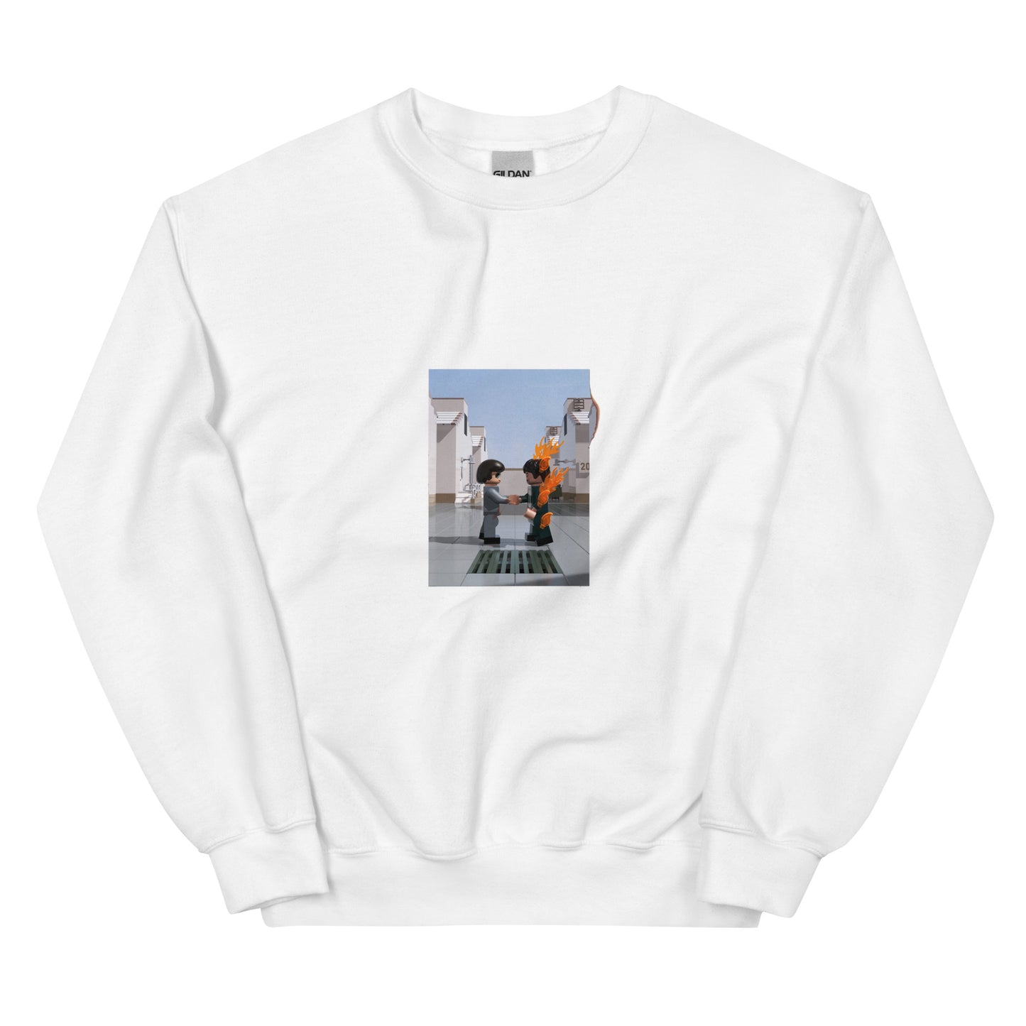 "Pink Floyd - Wish You Were Here" Lego Parody Sweatshirt