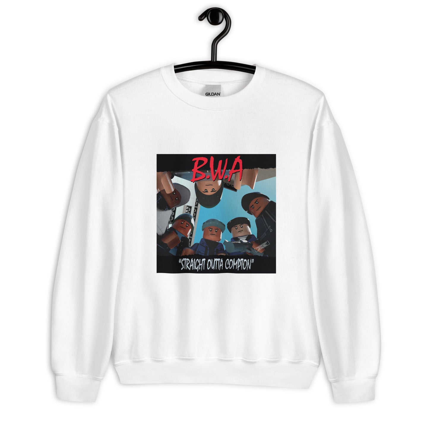 "N.W.A - Straight Outta Compton" Lego Parody Sweatshirt