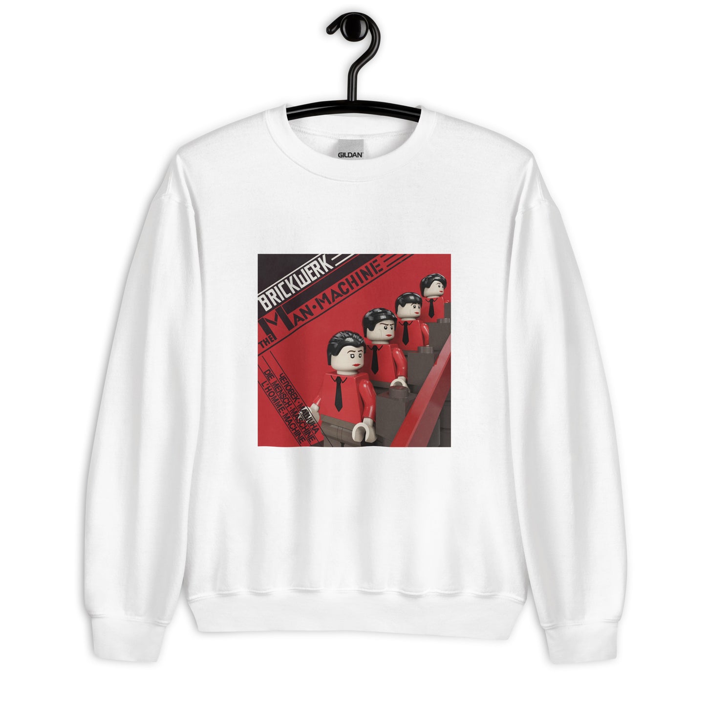 "Kraftwerk - The Man-Machine" Lego Parody Sweatshirt