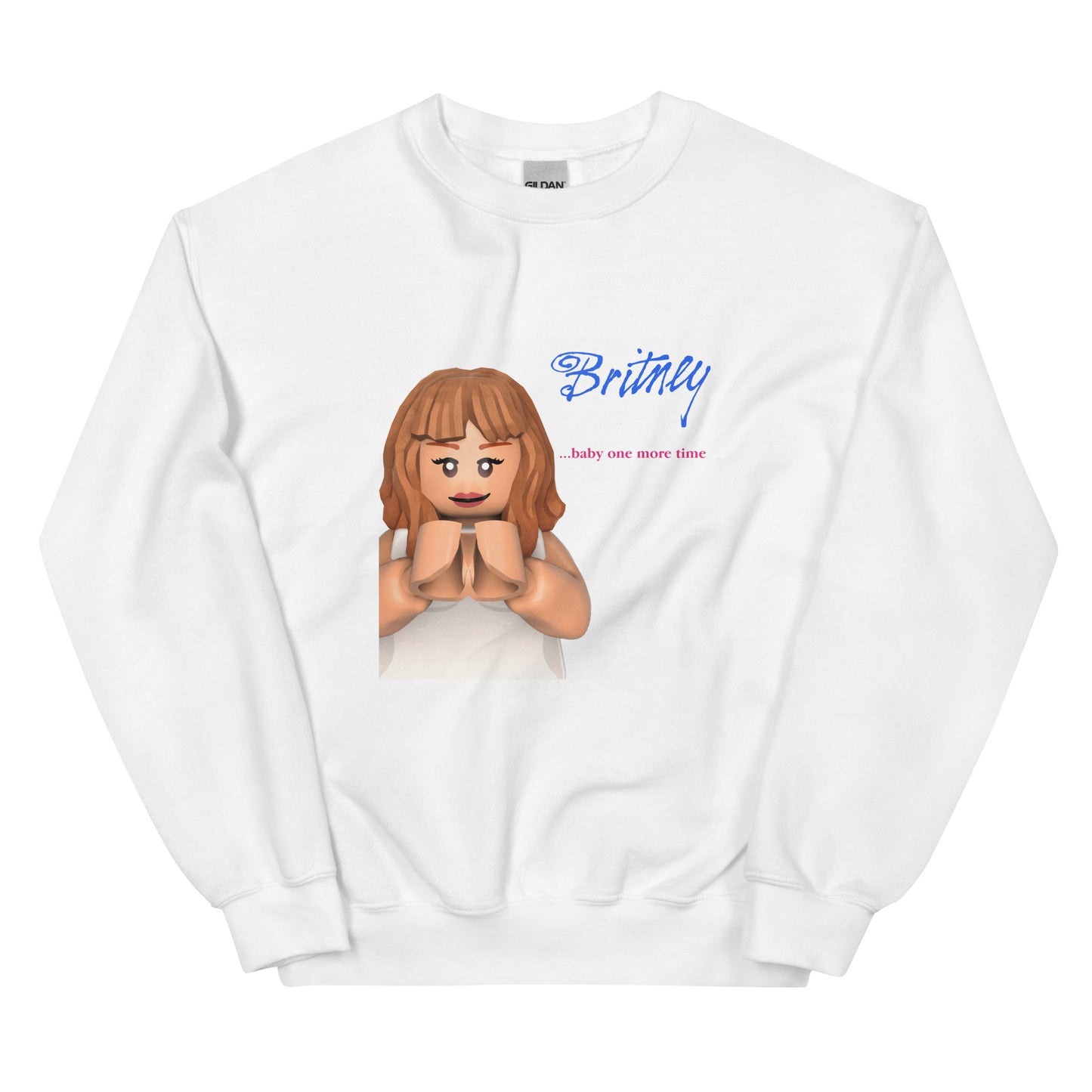 "Britney Spears - ...Baby One More Time" Lego Parody Sweatshirt