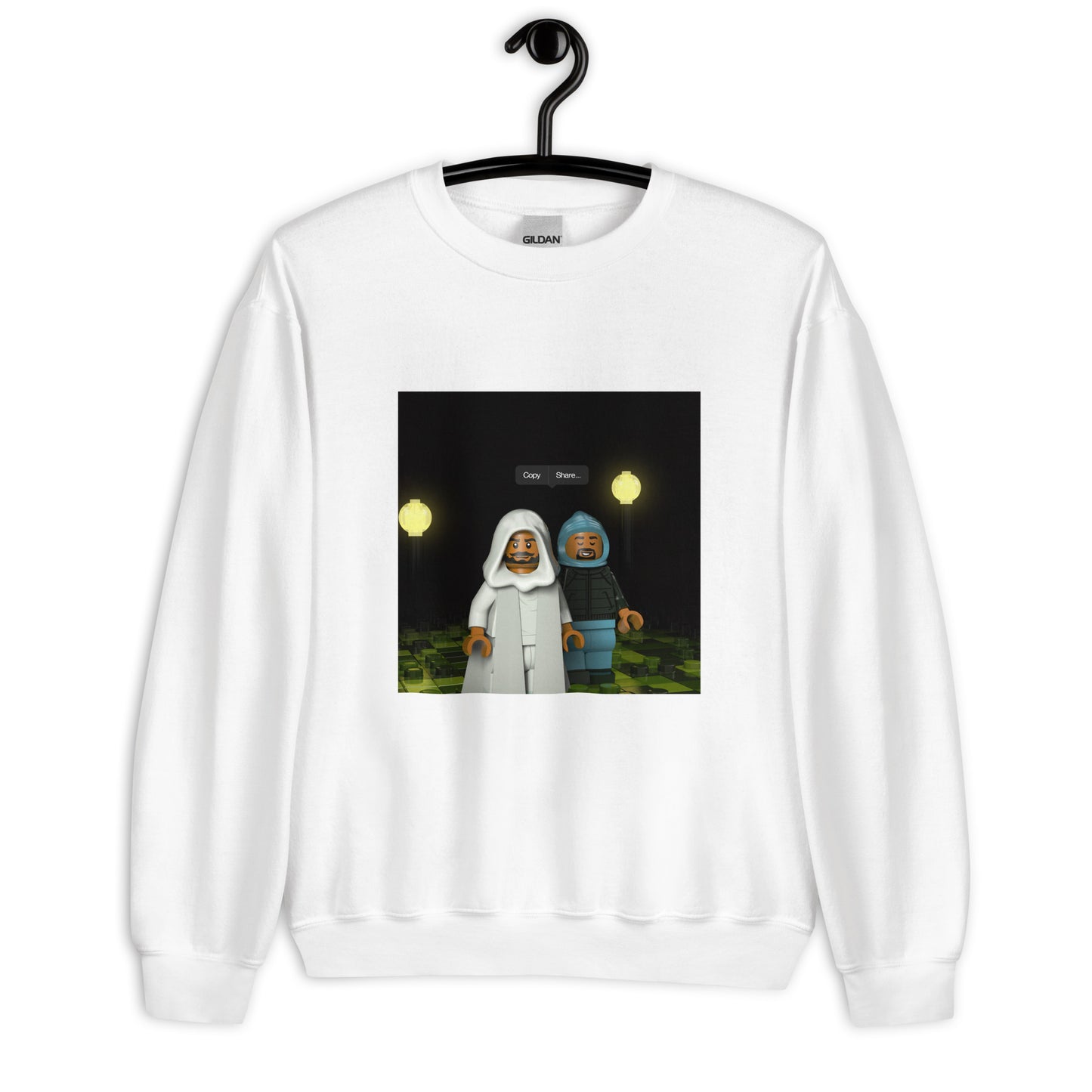 "JPEGMAFIA, Danny Brown - Lean Beef Patty" Lego Parody Sweatshirt