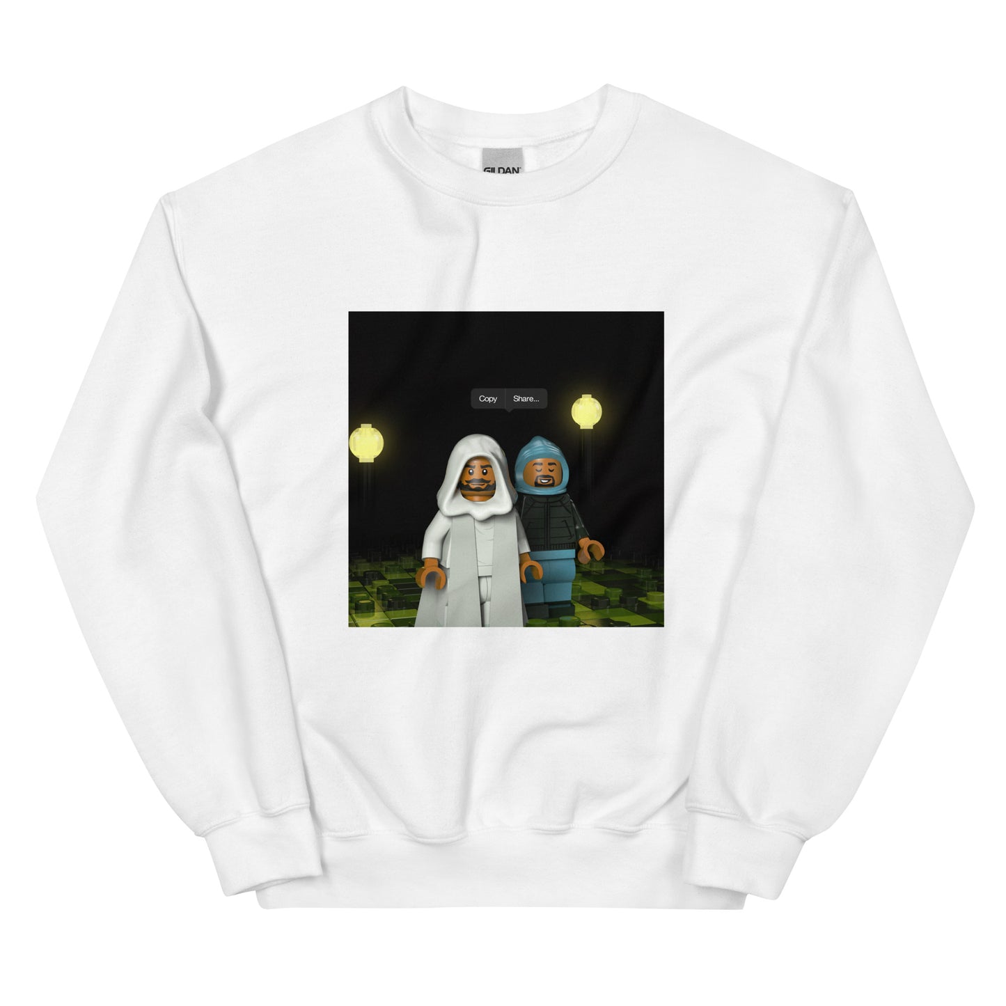 "JPEGMAFIA, Danny Brown - Lean Beef Patty" Lego Parody Sweatshirt