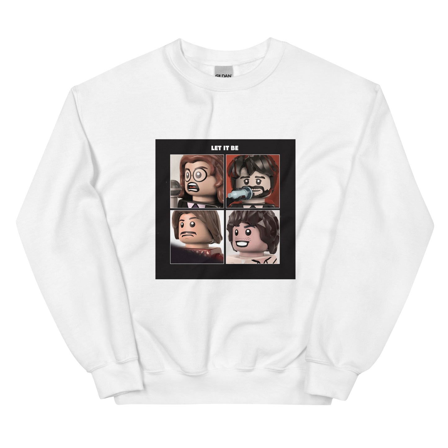 "The Beatles - Let It Be" Lego Parody Sweatshirt