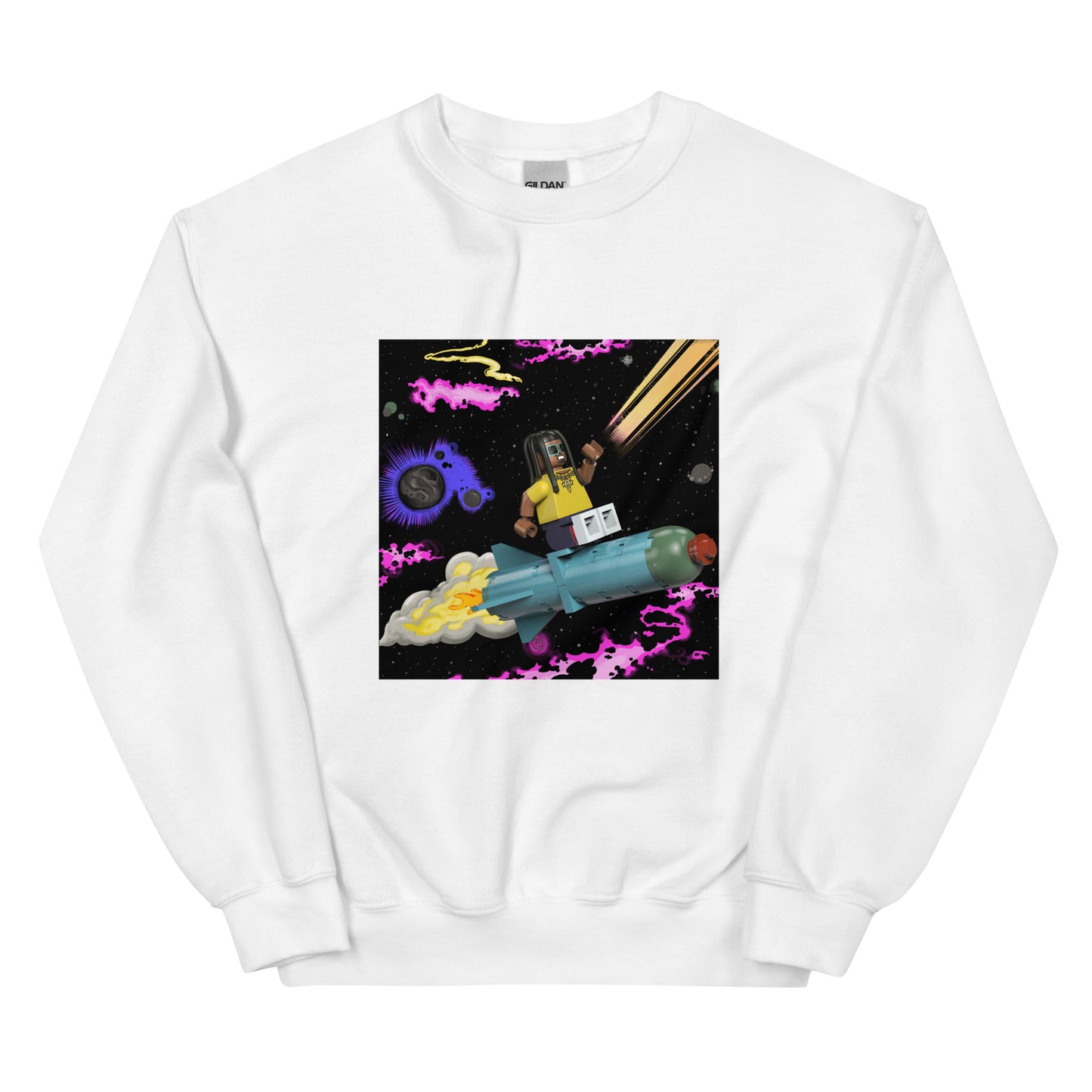 "Takeoff - The Last Rocket" Lego Parody Sweatshirt