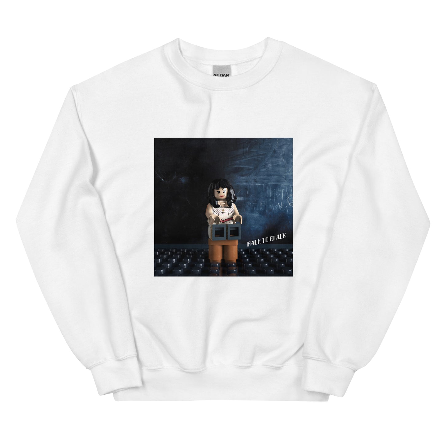 "Amy Winehouse - Back To Black" Lego Parody Sweatshirt