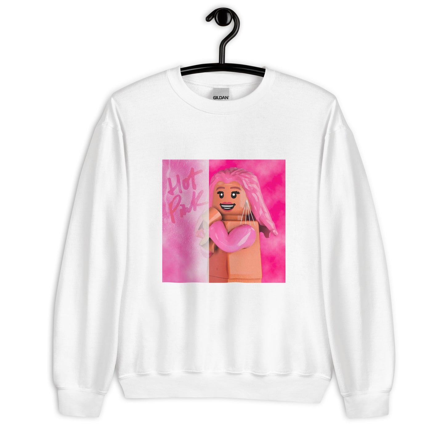 "Doja Cat - Hot Pink" Lego Parody Sweatshirt