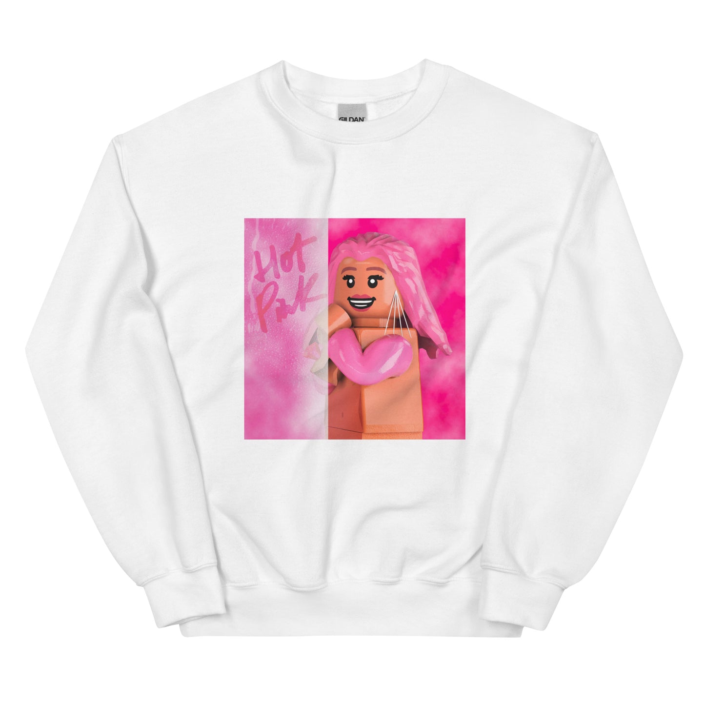 "Doja Cat - Hot Pink" Lego Parody Sweatshirt