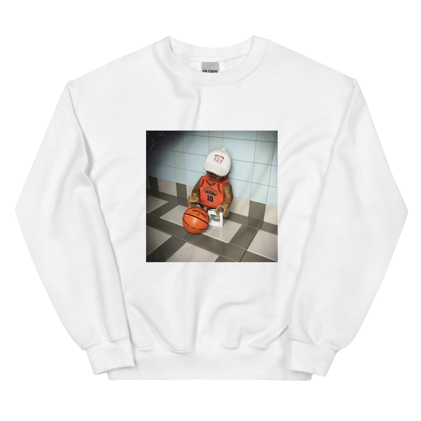 "AJ Tracey - Flu Game" Lego Parody Sweatshirt