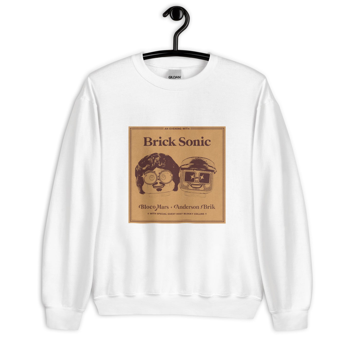 "Silk Sonic - An Evening with Silk Sonic" Lego Parody Sweatshirt