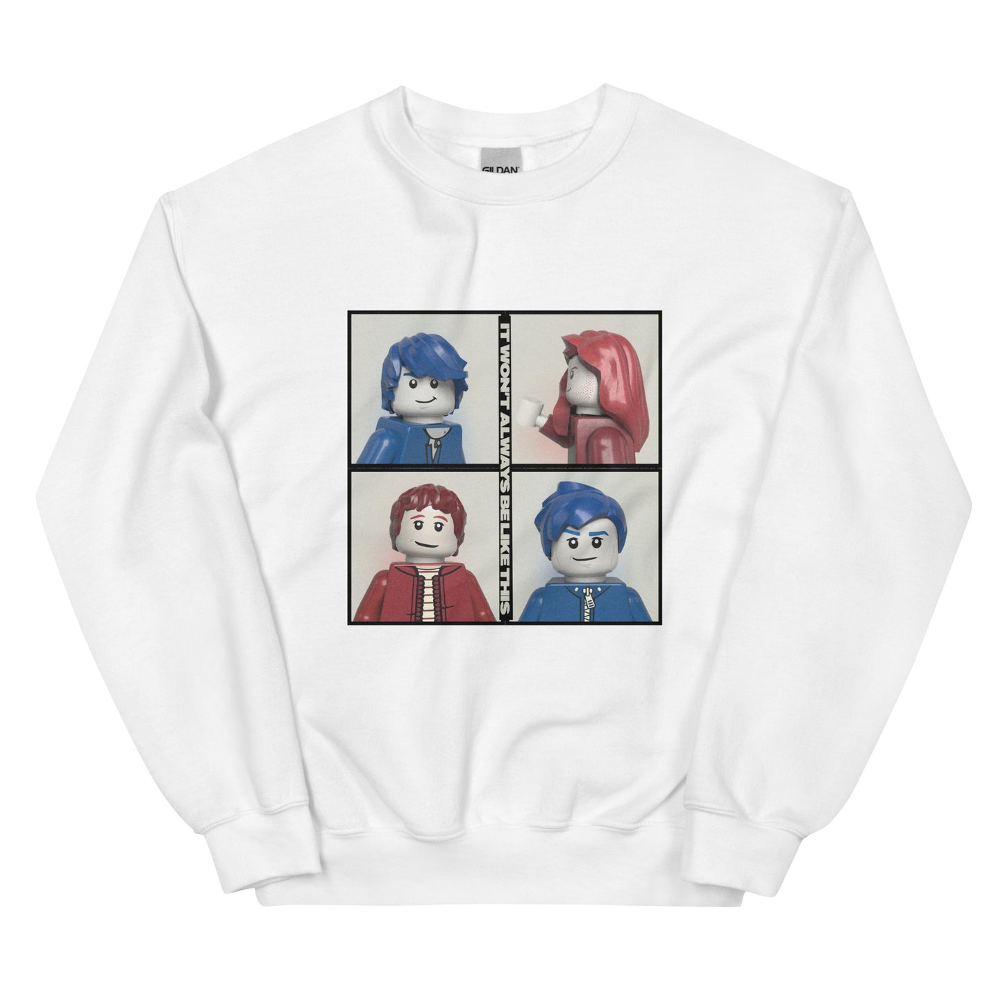 "Inhaler - It Won't Always Be Like This" Lego Parody Sweatshirt