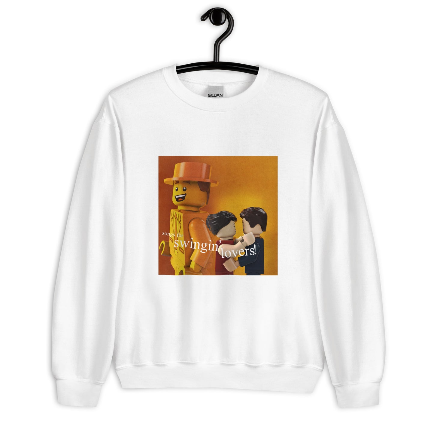 "Frank Sinatra - Songs for Swingin' Lovers!" Lego Parody Sweatshirt