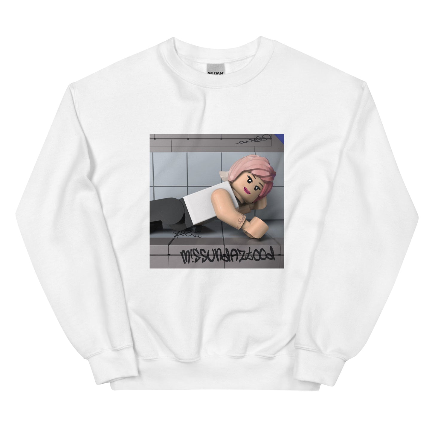 "Pink - Missundaztood" Lego Parody Sweatshirt