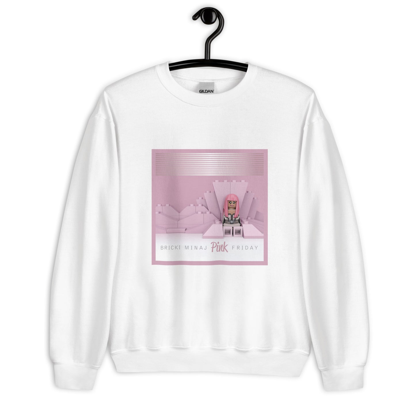 "Nicki Minaj - Pink Friday" Lego Parody Sweatshirt