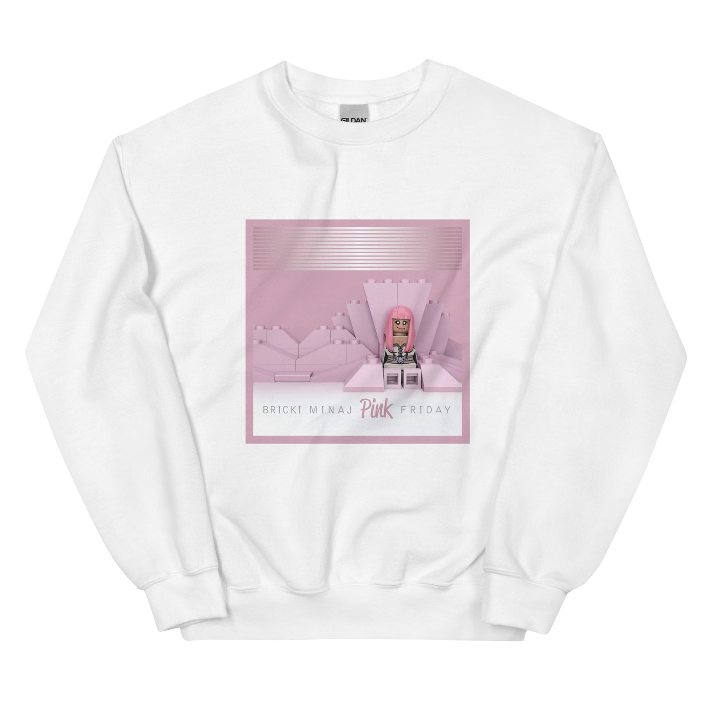 "Nicki Minaj - Pink Friday" Lego Parody Sweatshirt