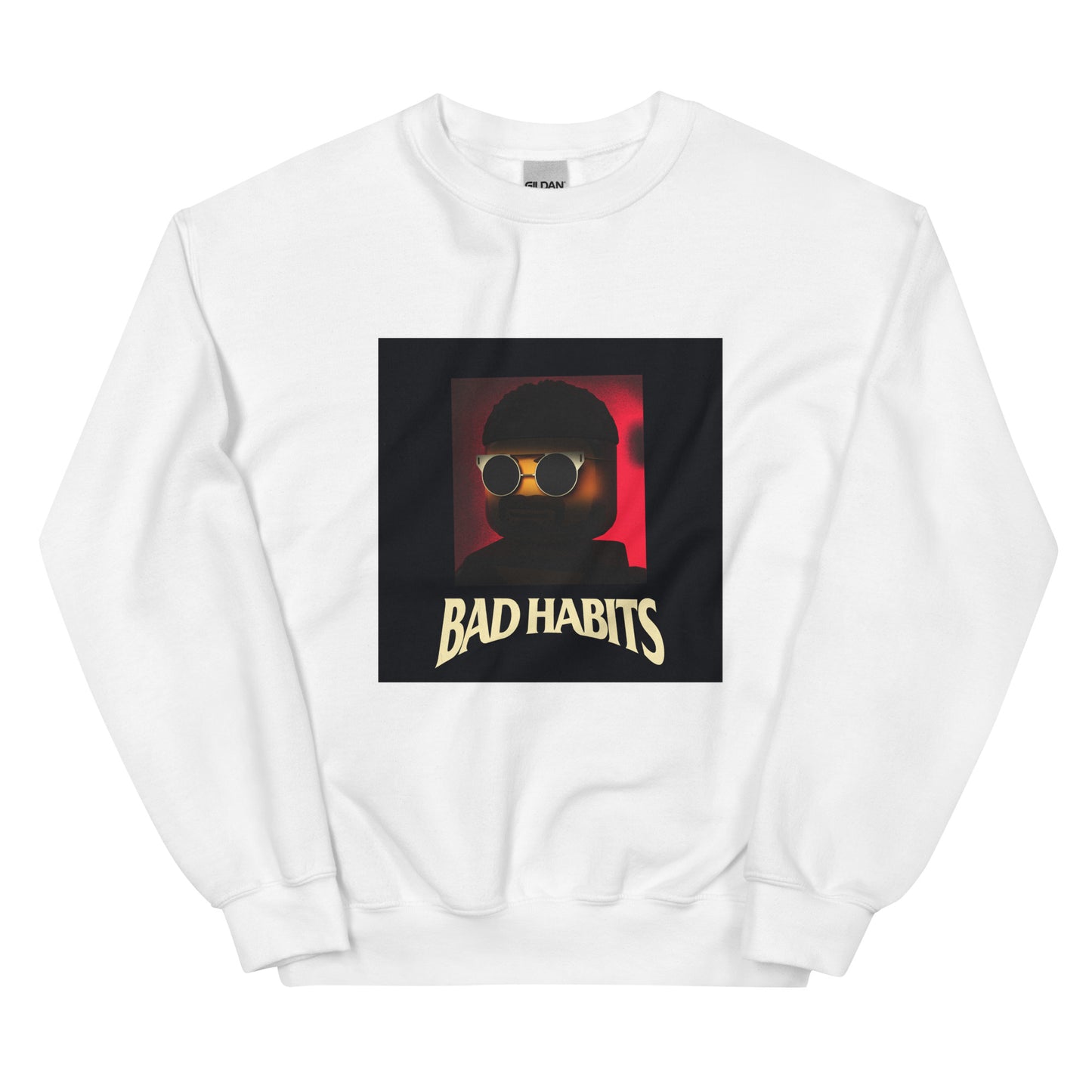 "Nav - Bad Habits" Lego Parody Sweatshirt