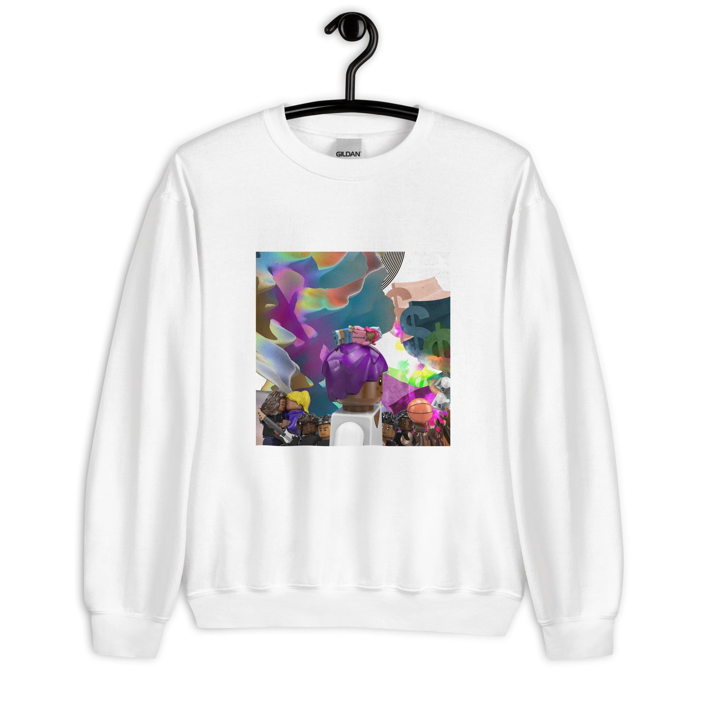 "Lil Uzi Vert - Lil Uzi Vert vs. the World" Lego Parody Sweatshirt