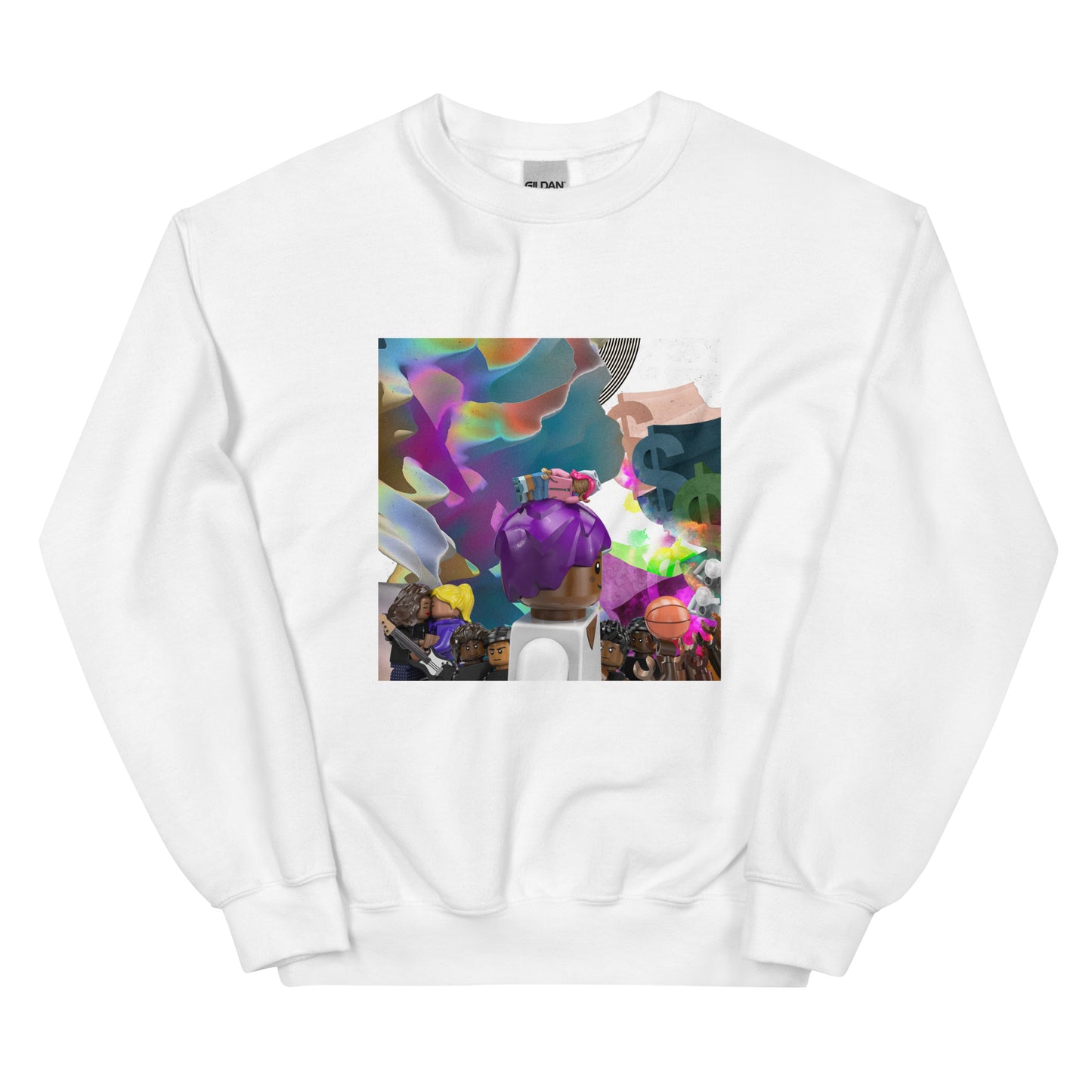 "Lil Uzi Vert - Lil Uzi Vert vs. the World" Lego Parody Sweatshirt