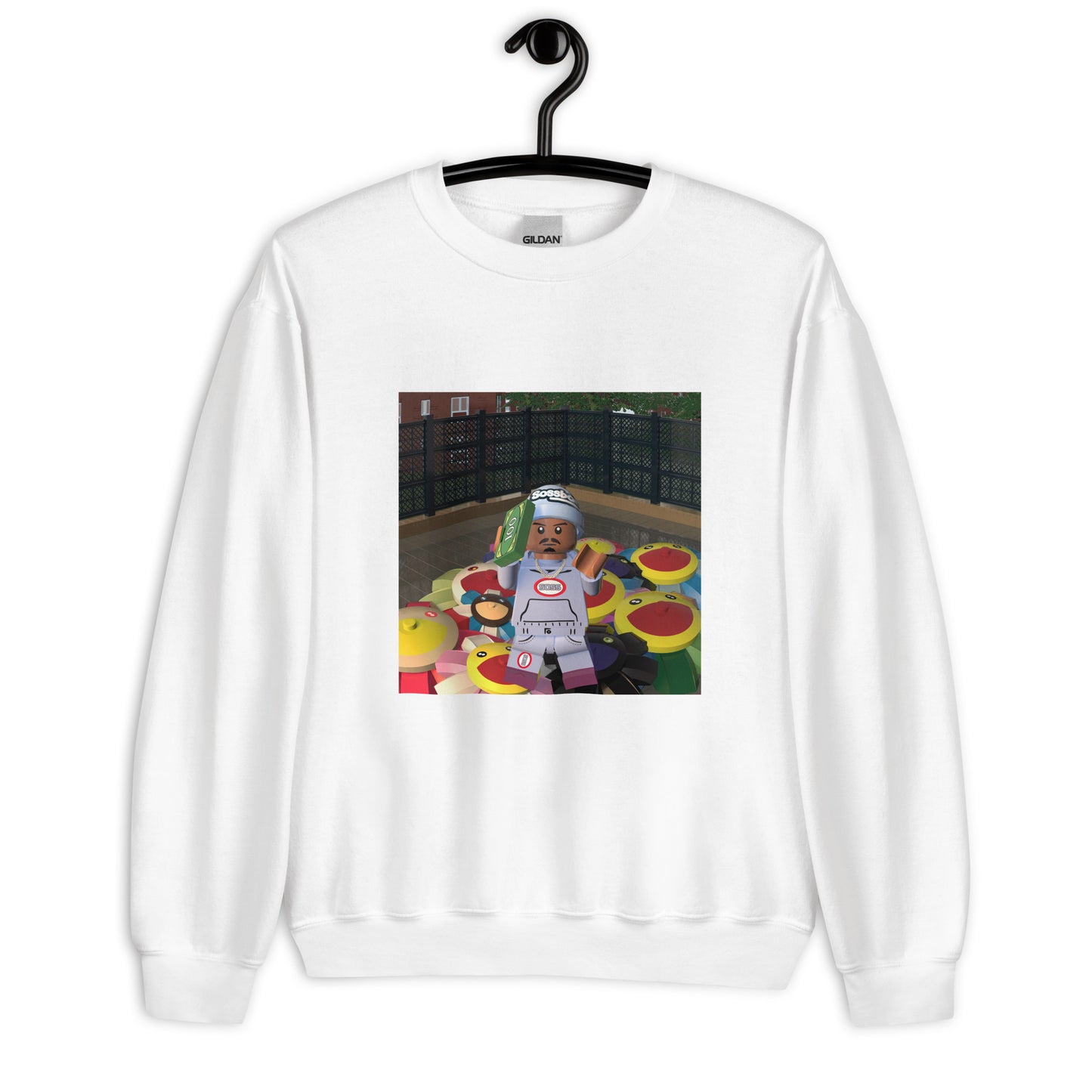 "Pi'erre Bourne - The Life of Pi'erre 5" Lego Parody Sweatshirt