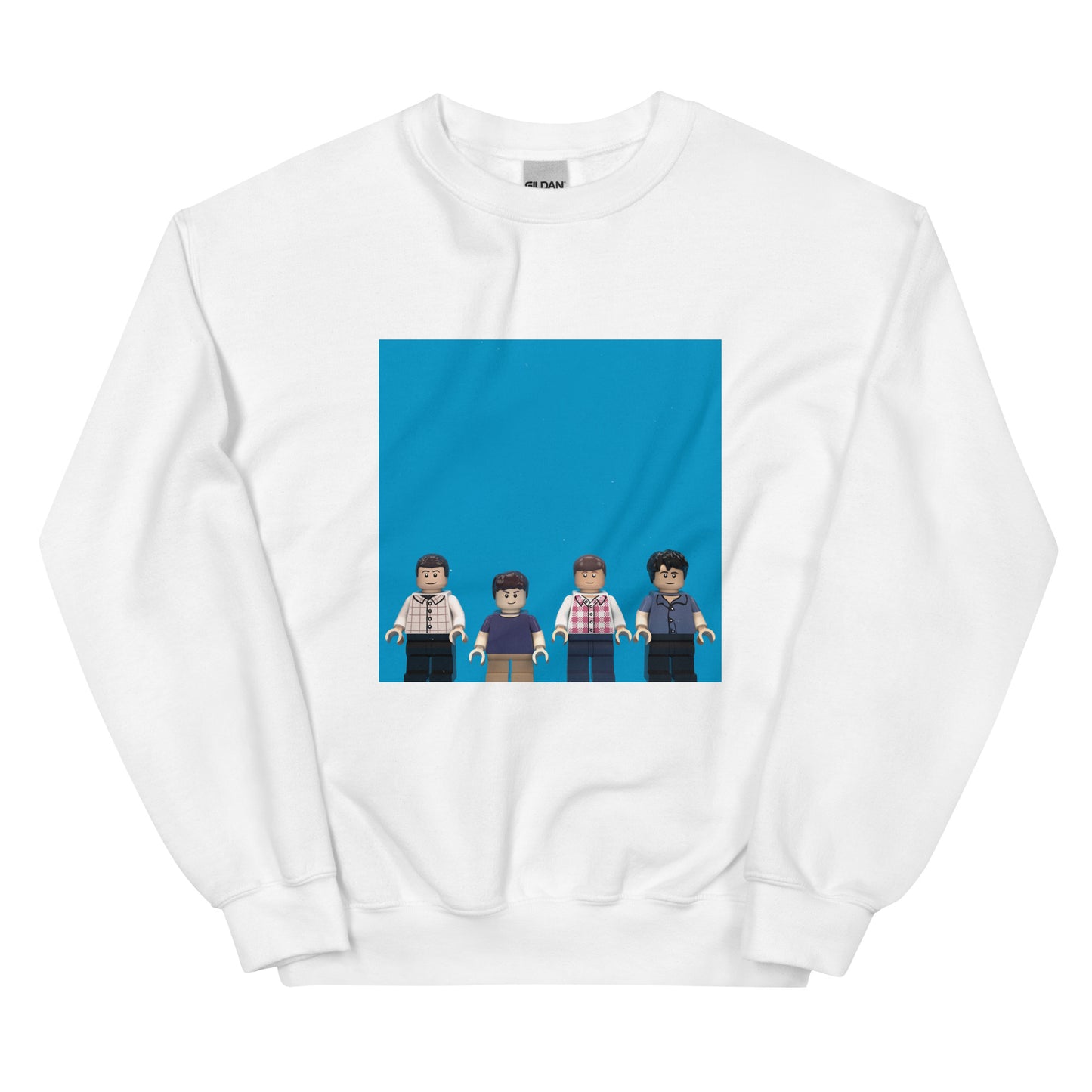 "Weezer - Weezer (Blue Album)" Lego Parody Sweatshirt