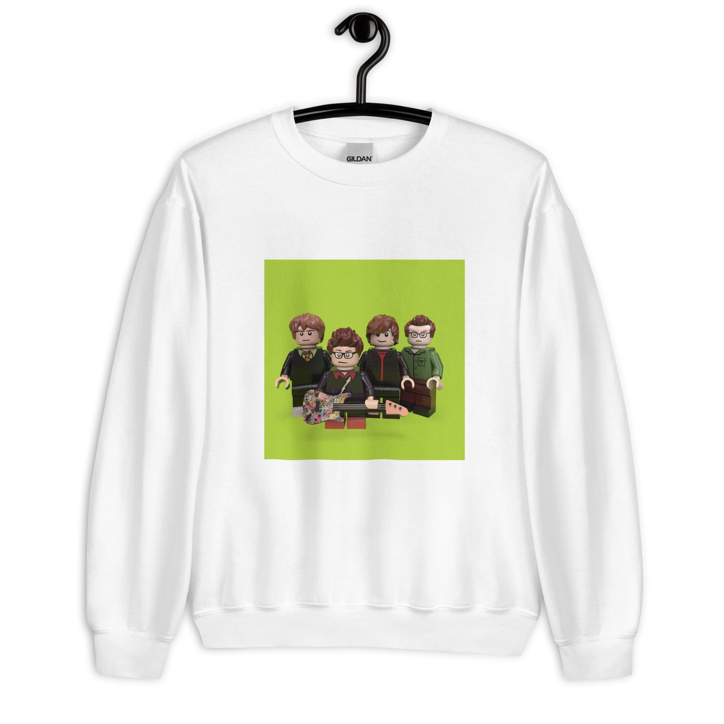 "Weezer - Weezer (Green Album)" Lego Parody Sweatshirt