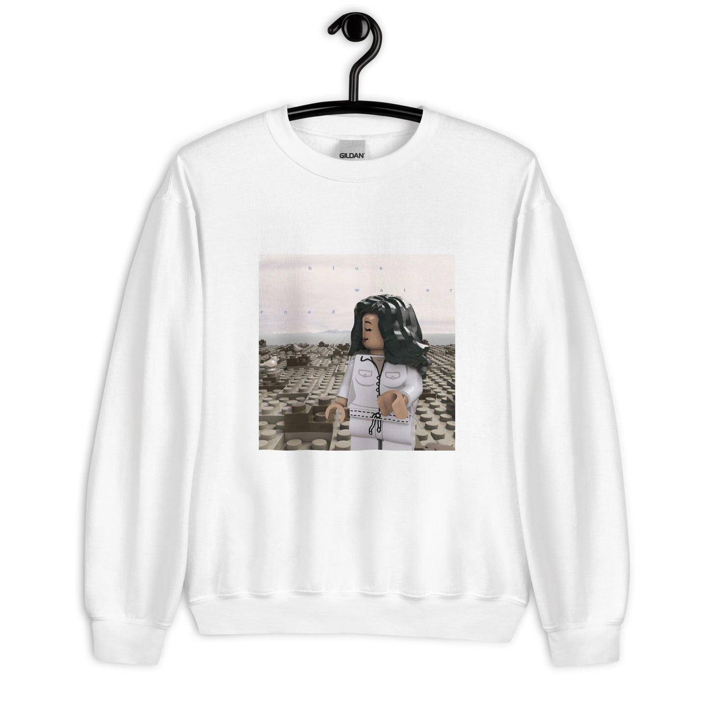 "Kehlani - Blue Water Road" Lego Parody Sweatshirt