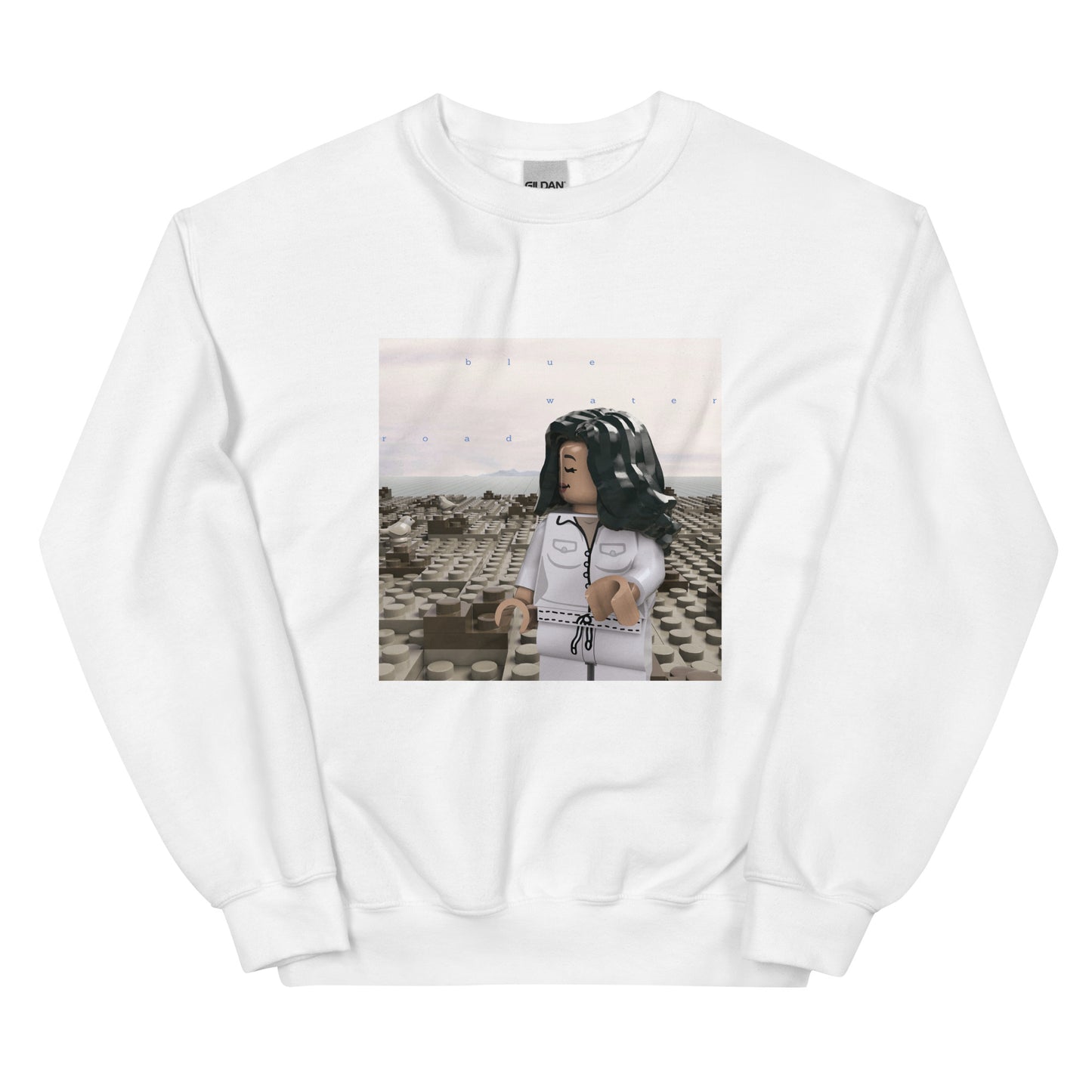 "Kehlani - Blue Water Road" Lego Parody Sweatshirt