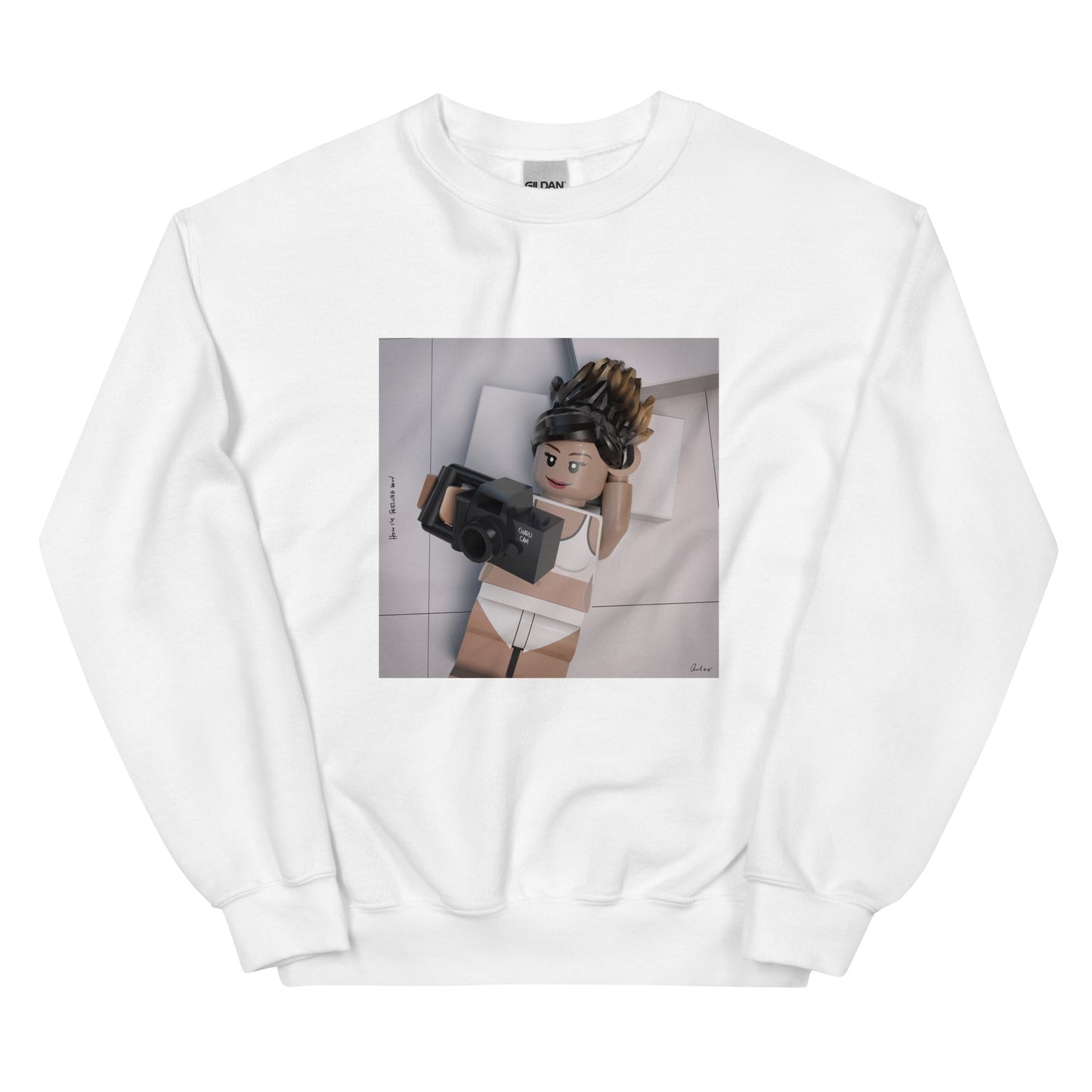 "Charli XCX - How I'm Feeling Now" Lego Parody Sweatshirt