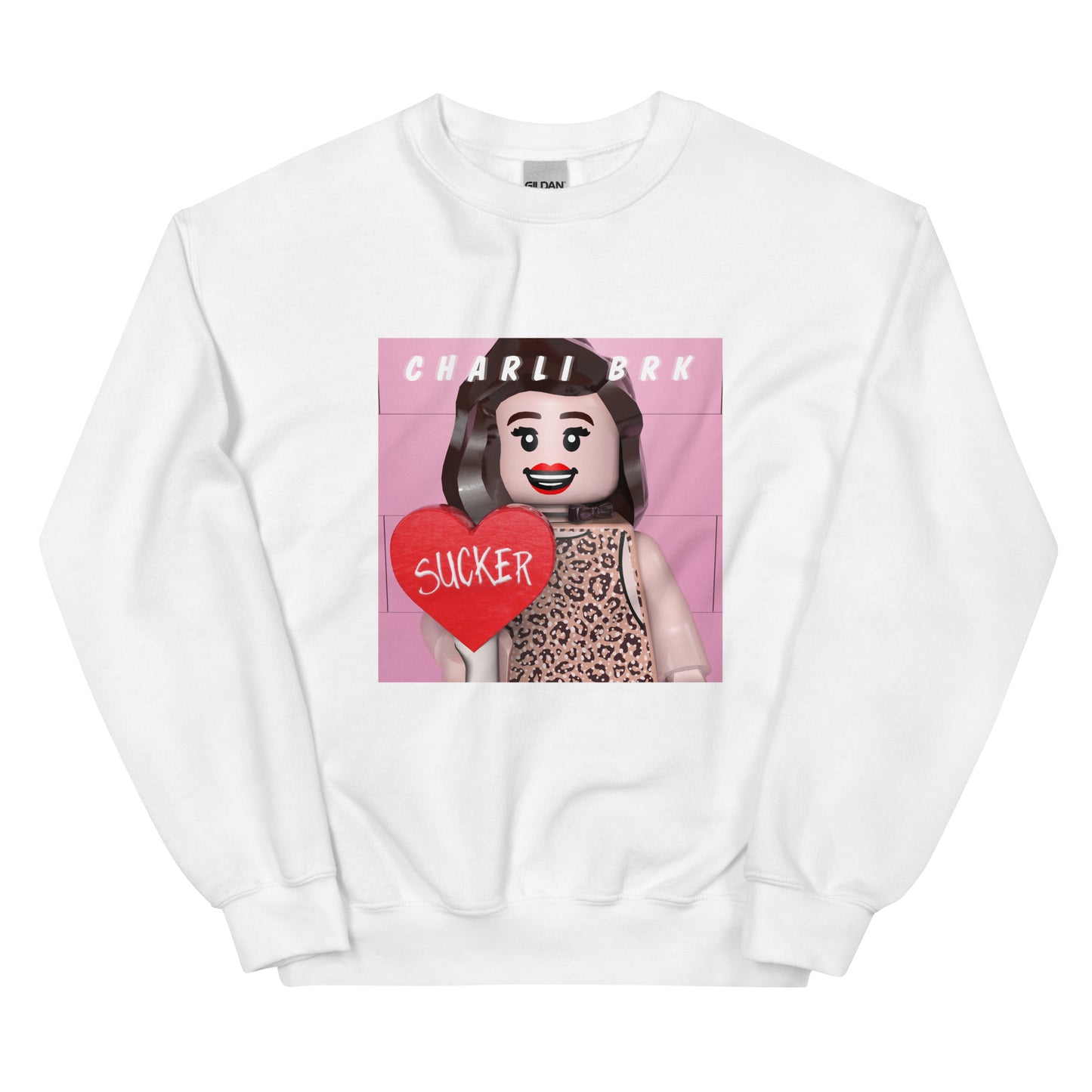 "Charli XCX - Sucker" Lego Parody Sweatshirt