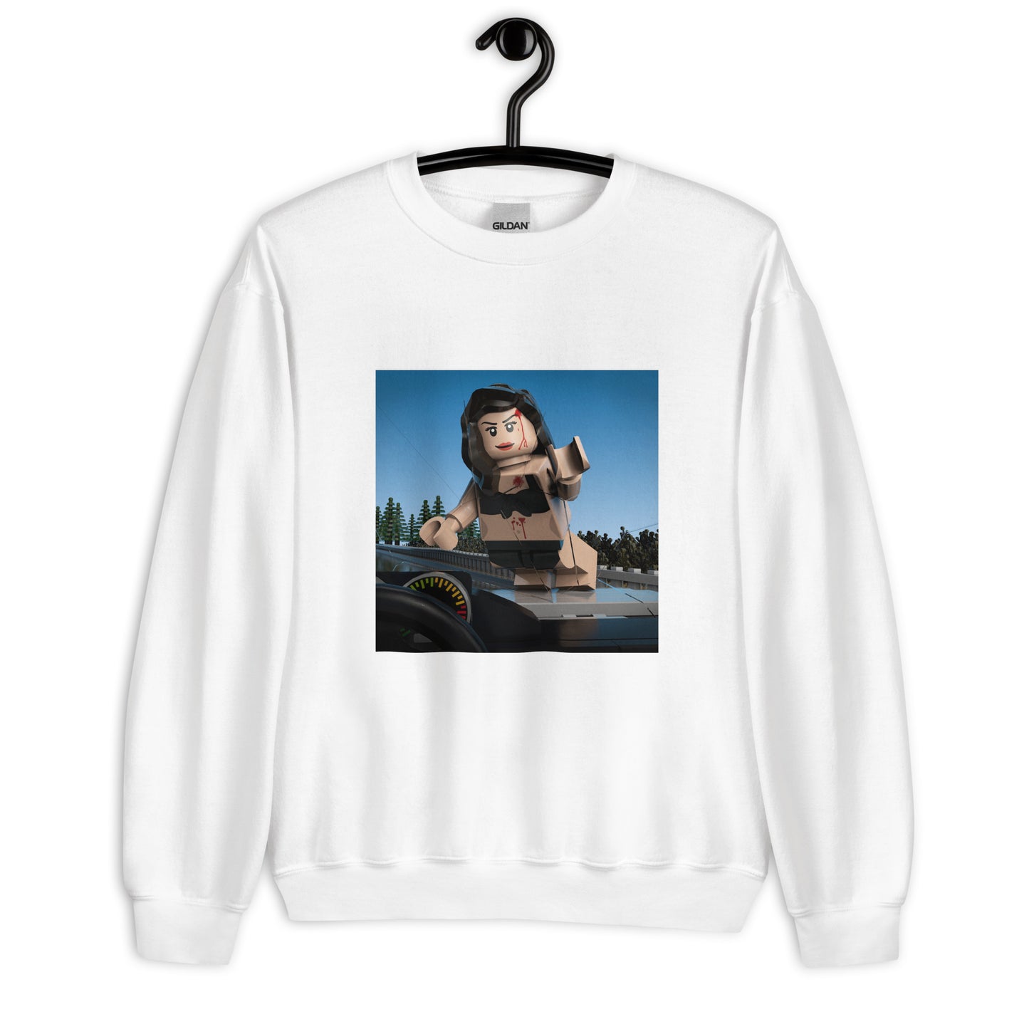 "Charli XCX - Crash" Lego Parody Sweatshirt